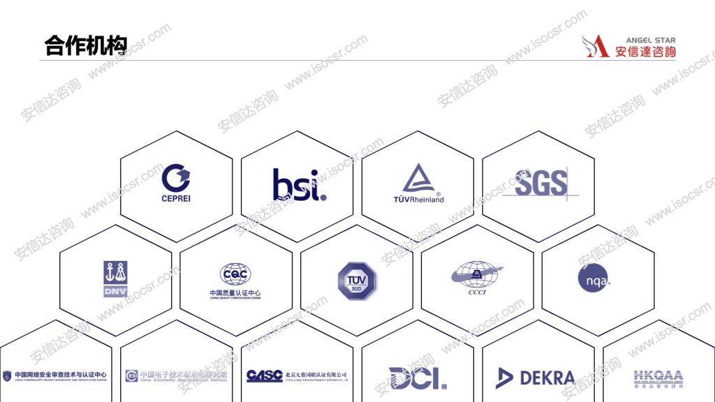 安信達(dá)咨詢(xún)合作認(rèn)證機(jī)構(gòu)