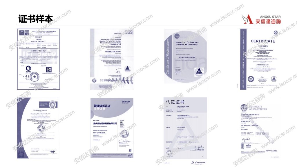 ESD認(rèn)證證書